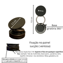 Suporte articulado 360º Removível