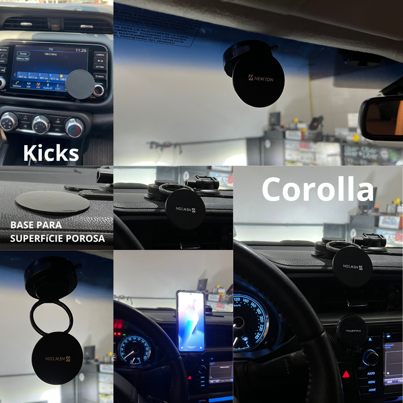 Suporte articulado 360º Removível