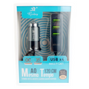 Carregador veicular com EXTENSOR USB