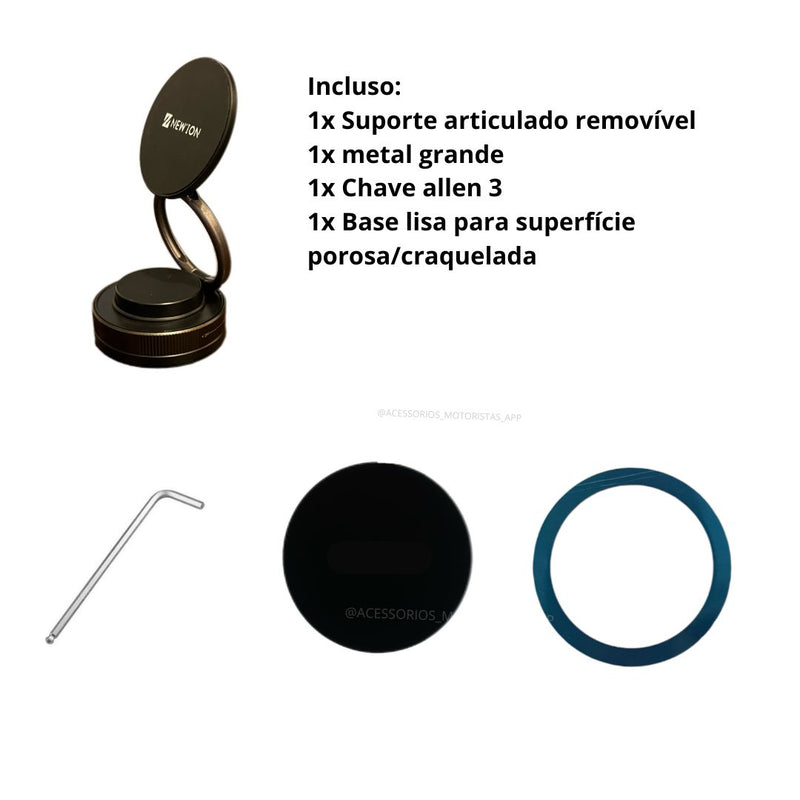 Suporte articulado 360º Removível